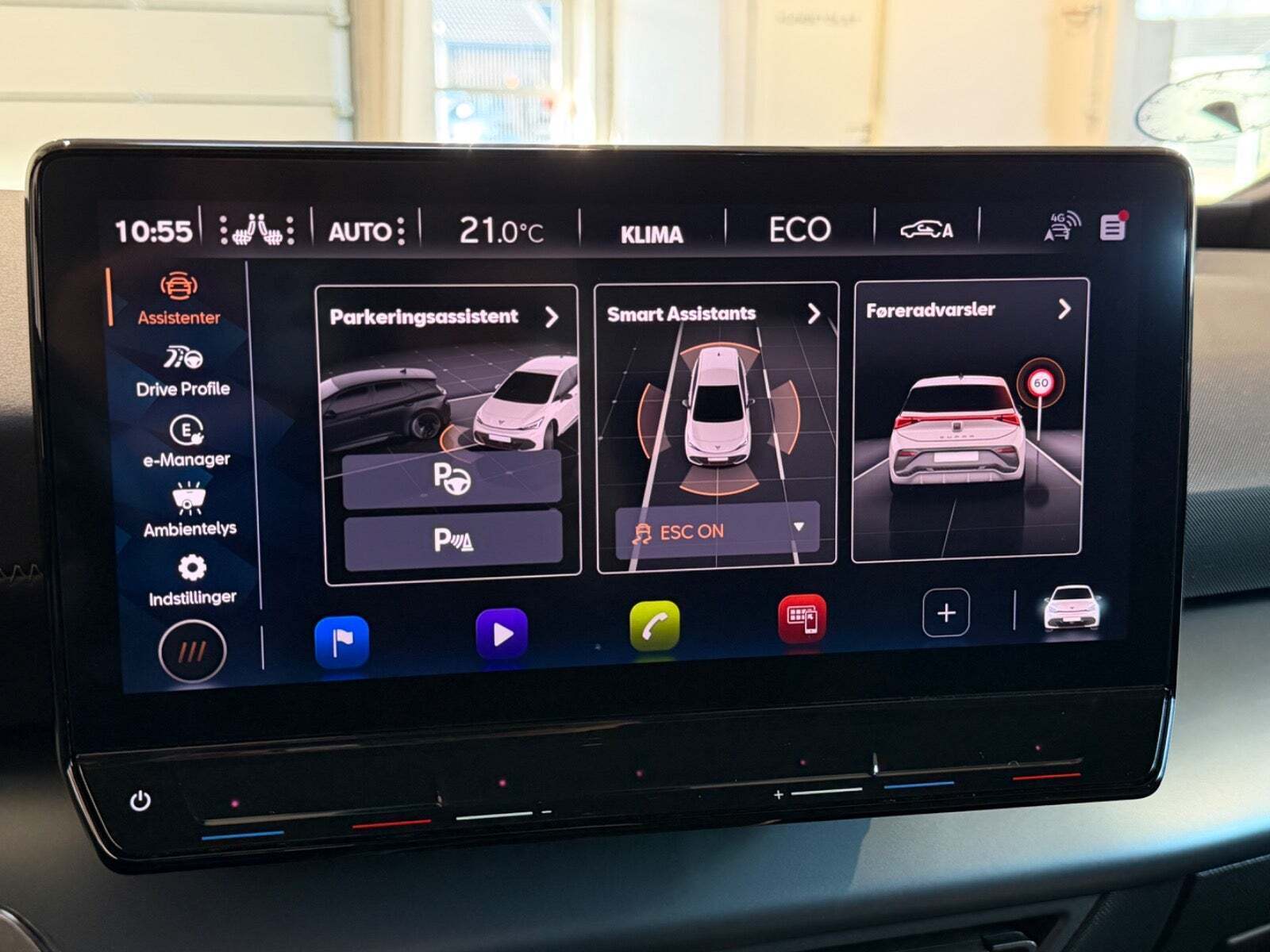 Grå Cupra Born fra 2022