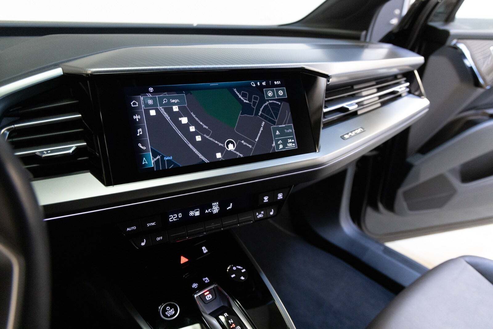 Sort Audi Q4 e-tron fra 2022