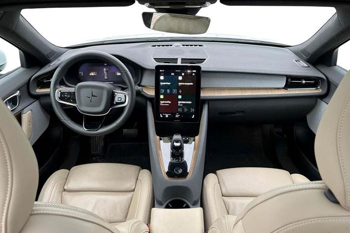 Hvid Polestar 2 fra 2022