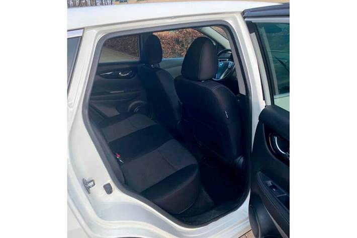 Hvid Nissan Qashqai fra 2018