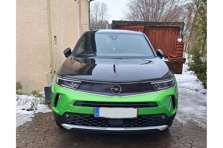 Grøn Opel Mokka-e fra 2022