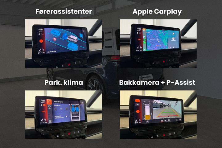 Blå VW ID.Buzz fra 2023
