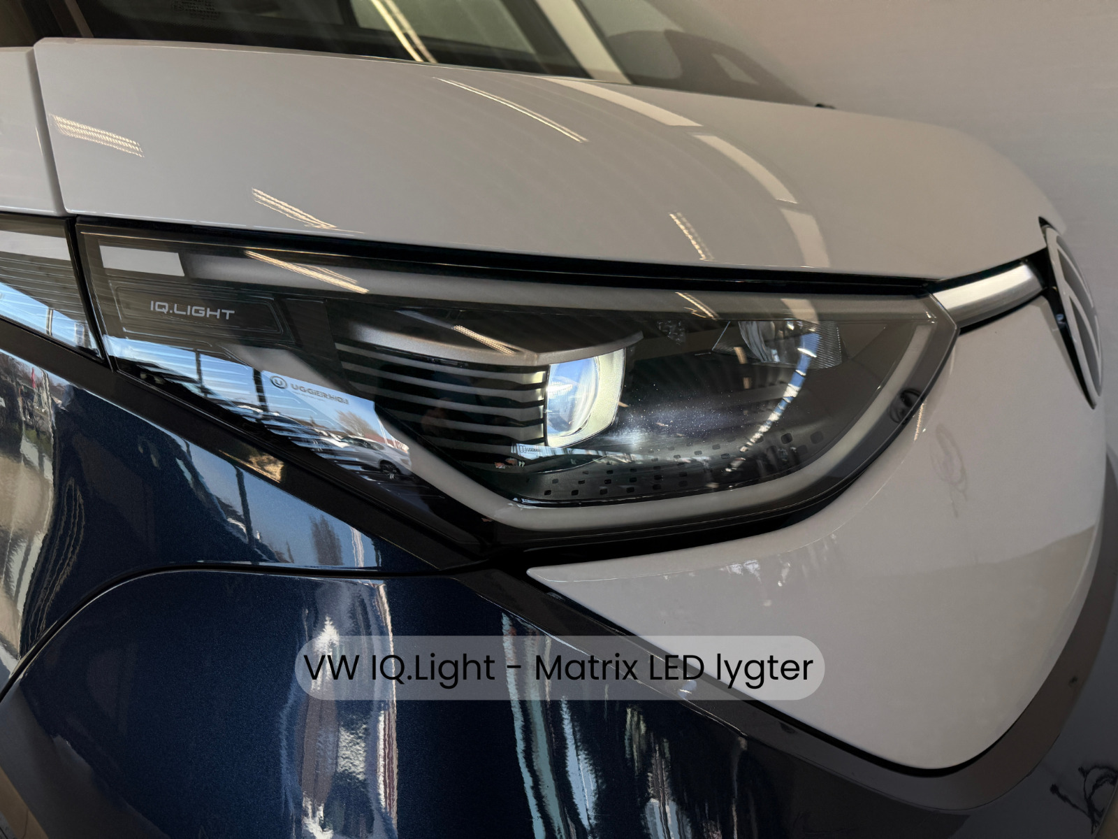Blå VW ID.Buzz fra 2023