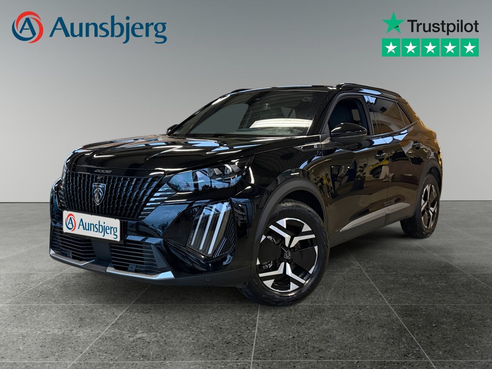 Sort Peugeot e-2008 fra 2025