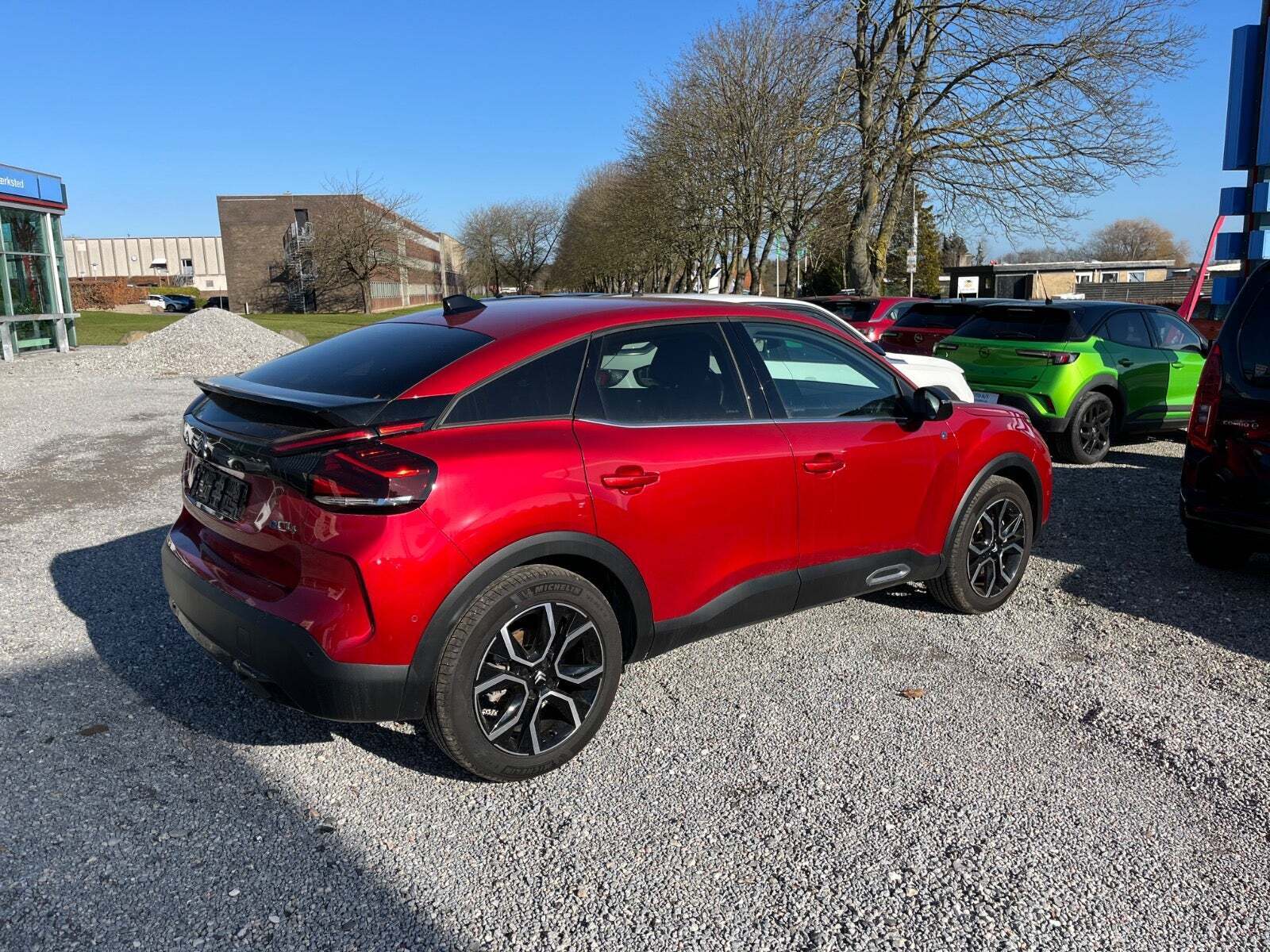 Rød Citroën ë-C4 fra 2024