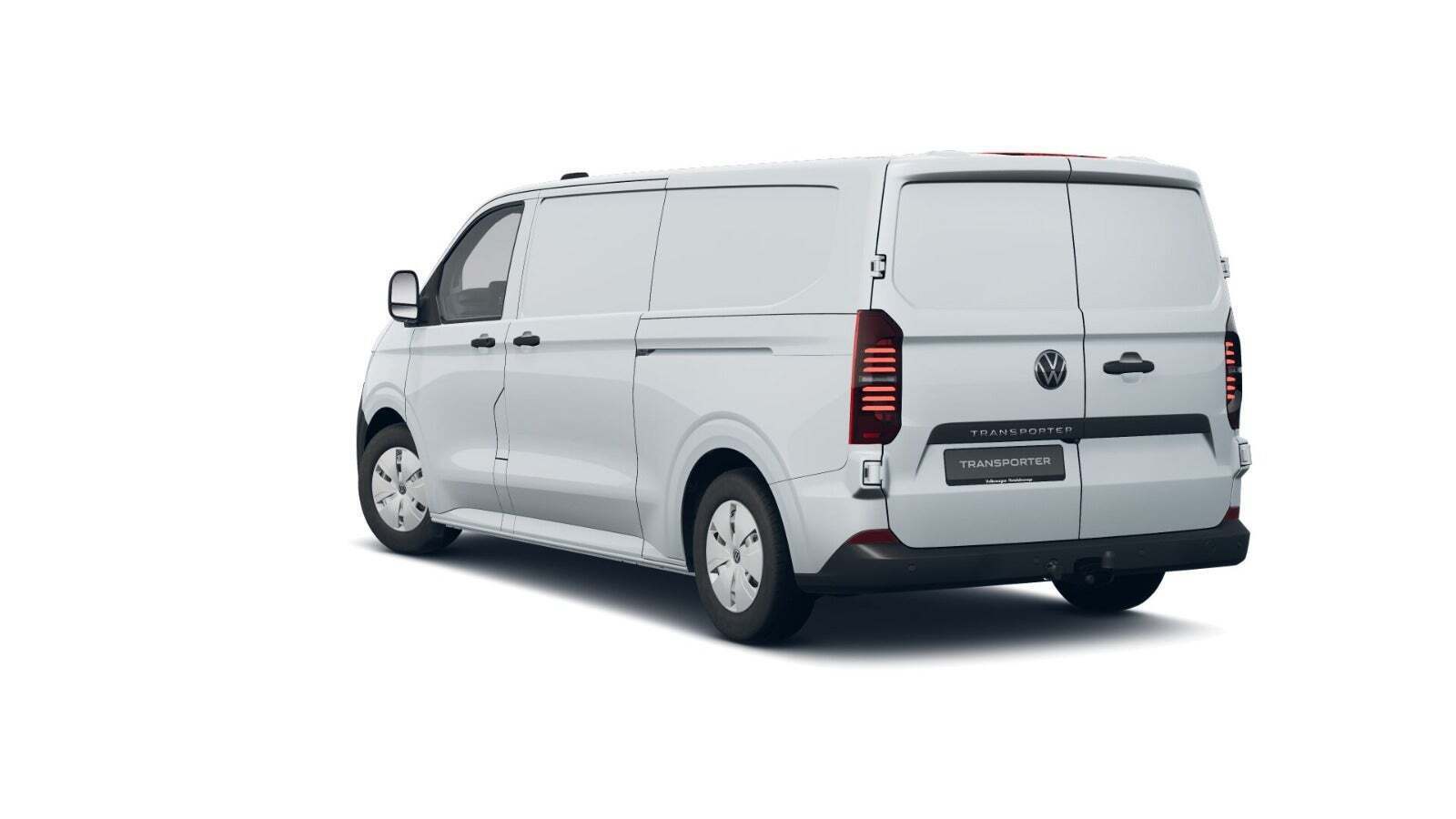 Hvid VW Transporter fra 2025
