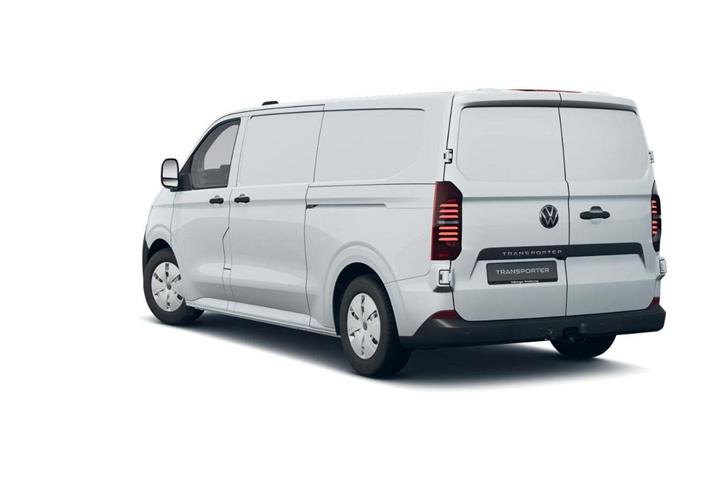 Hvid VW Transporter fra 2025