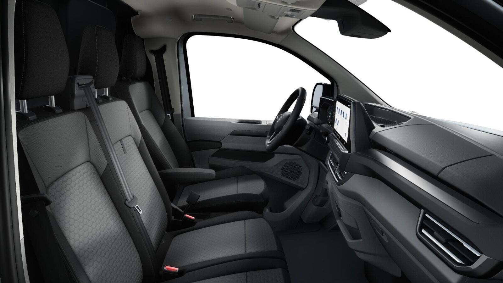 Hvid VW Transporter fra 2025