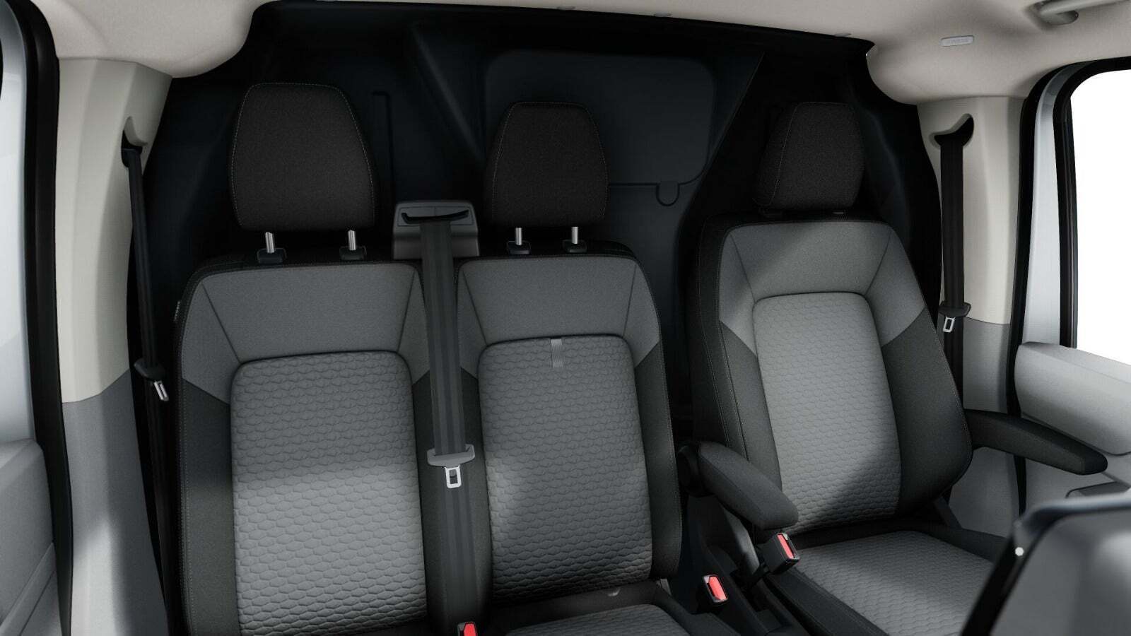 Hvid VW Transporter fra 2025