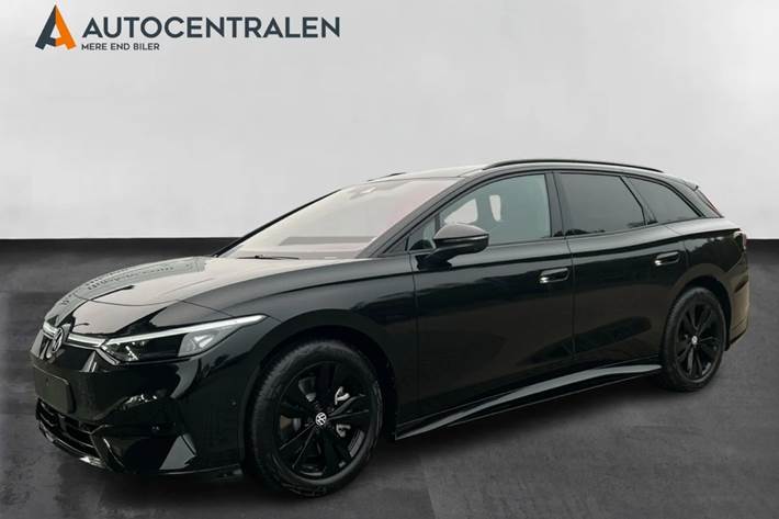 Sort VW ID.7 fra 2025 set udefra