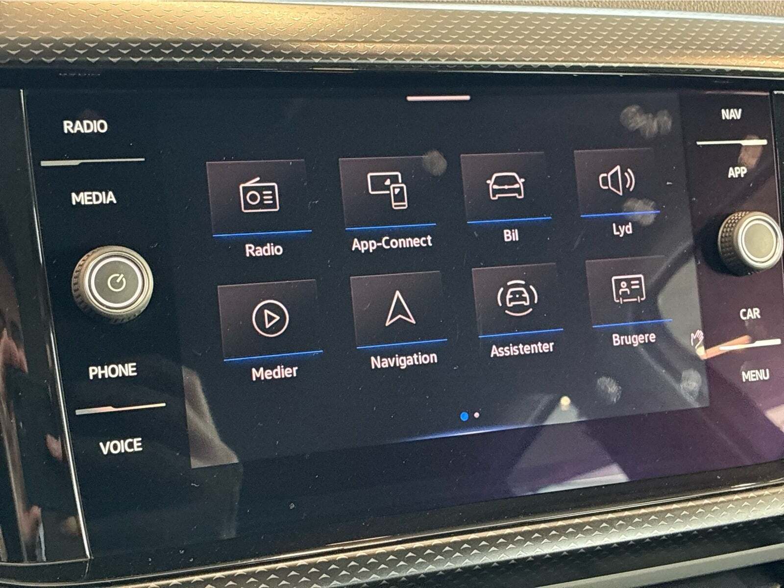 Hvid VW T-Cross fra 2022