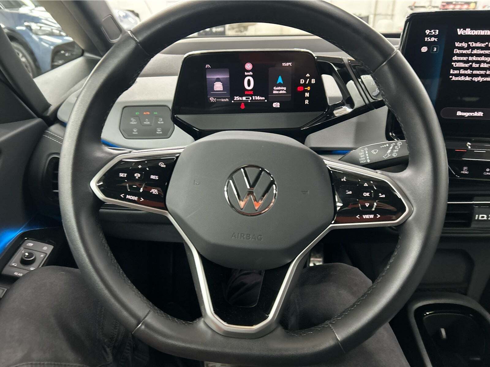 Grøn VW ID.3 fra 2023