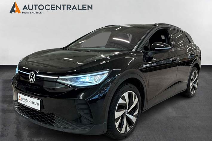 Sort VW ID.4 fra 2022 set udefra