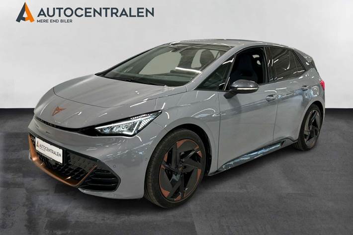 Sort Cupra Born fra 2022 set udefra