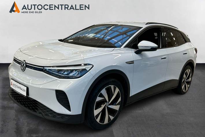 Hvid VW ID.4 fra 2022 set udefra