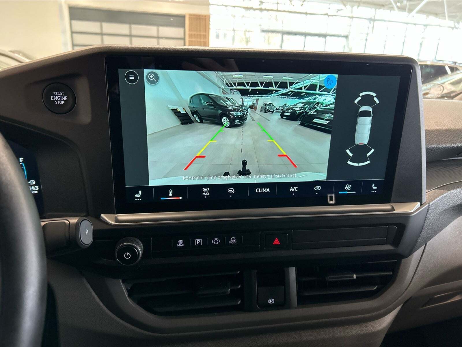 Hvid VW Transporter fra 2025