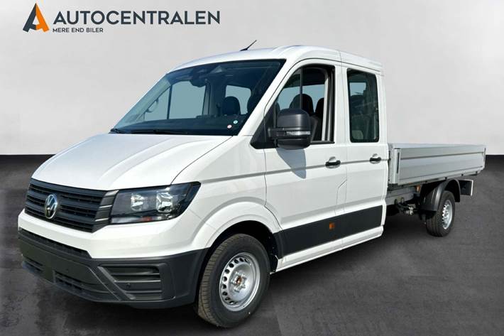 Hvid VW Crafter 35 fra 2026