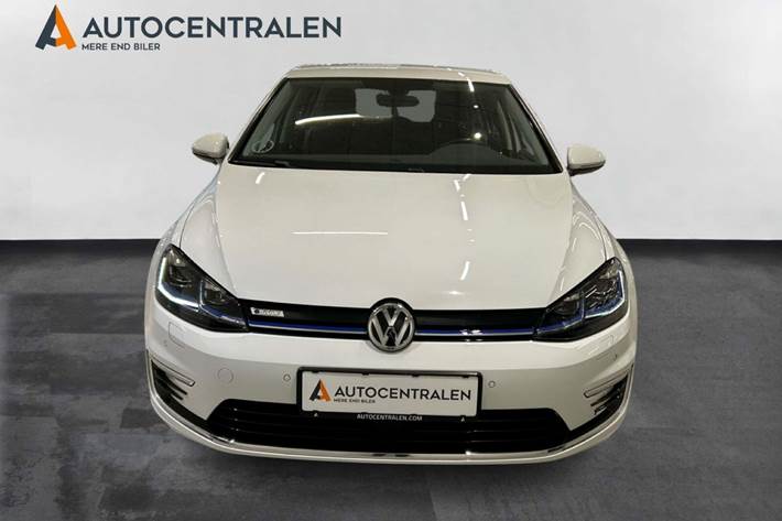 Hvid VW e-Golf VII fra 2020