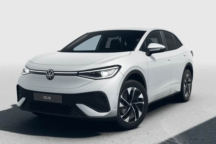 Hvid VW ID.5 fra 2026 set udefra