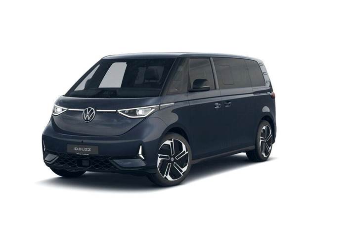 Blå VW ID.Buzz fra 2026
