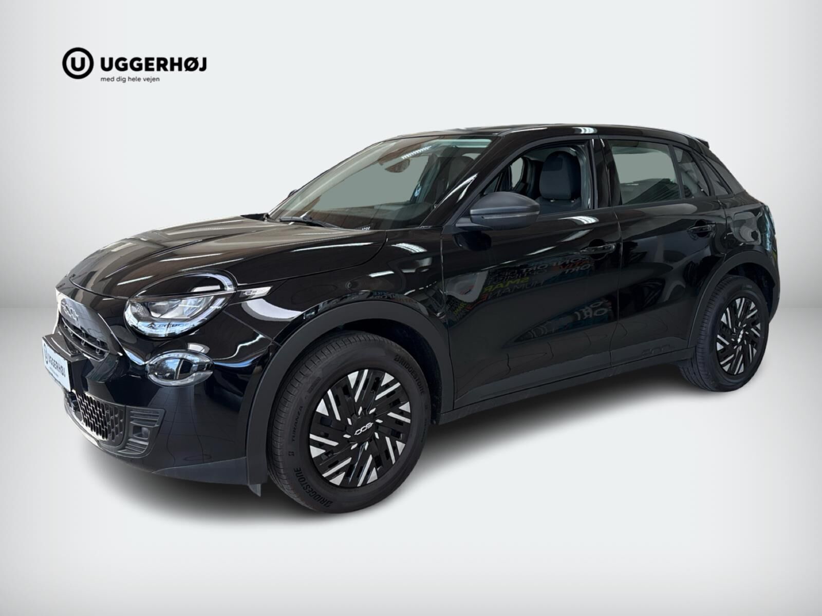 Sort Fiat 600e fra 2024