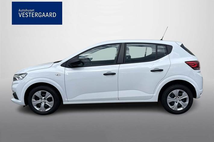Hvid Dacia Sandero fra 2022