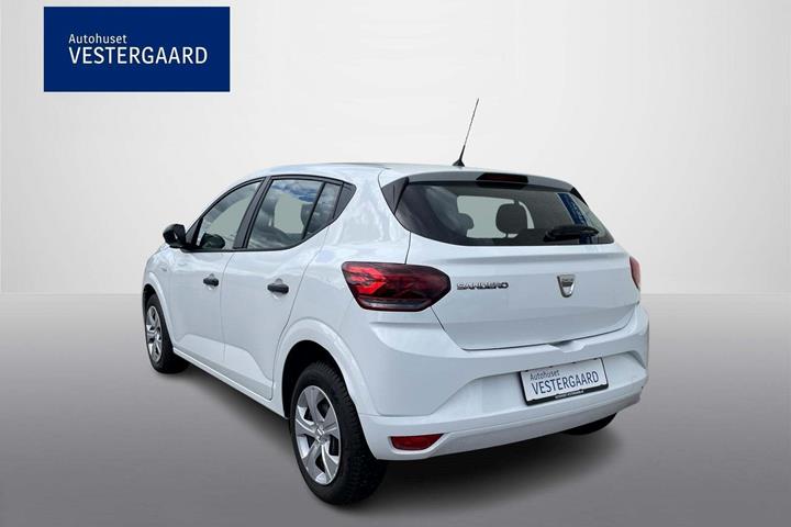 Hvid Dacia Sandero fra 2022