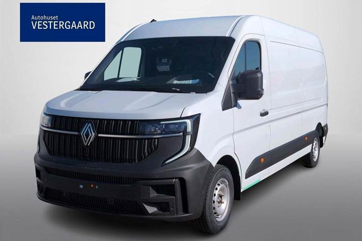 Hvid Renault Master V T35 fra 2026 set udefra