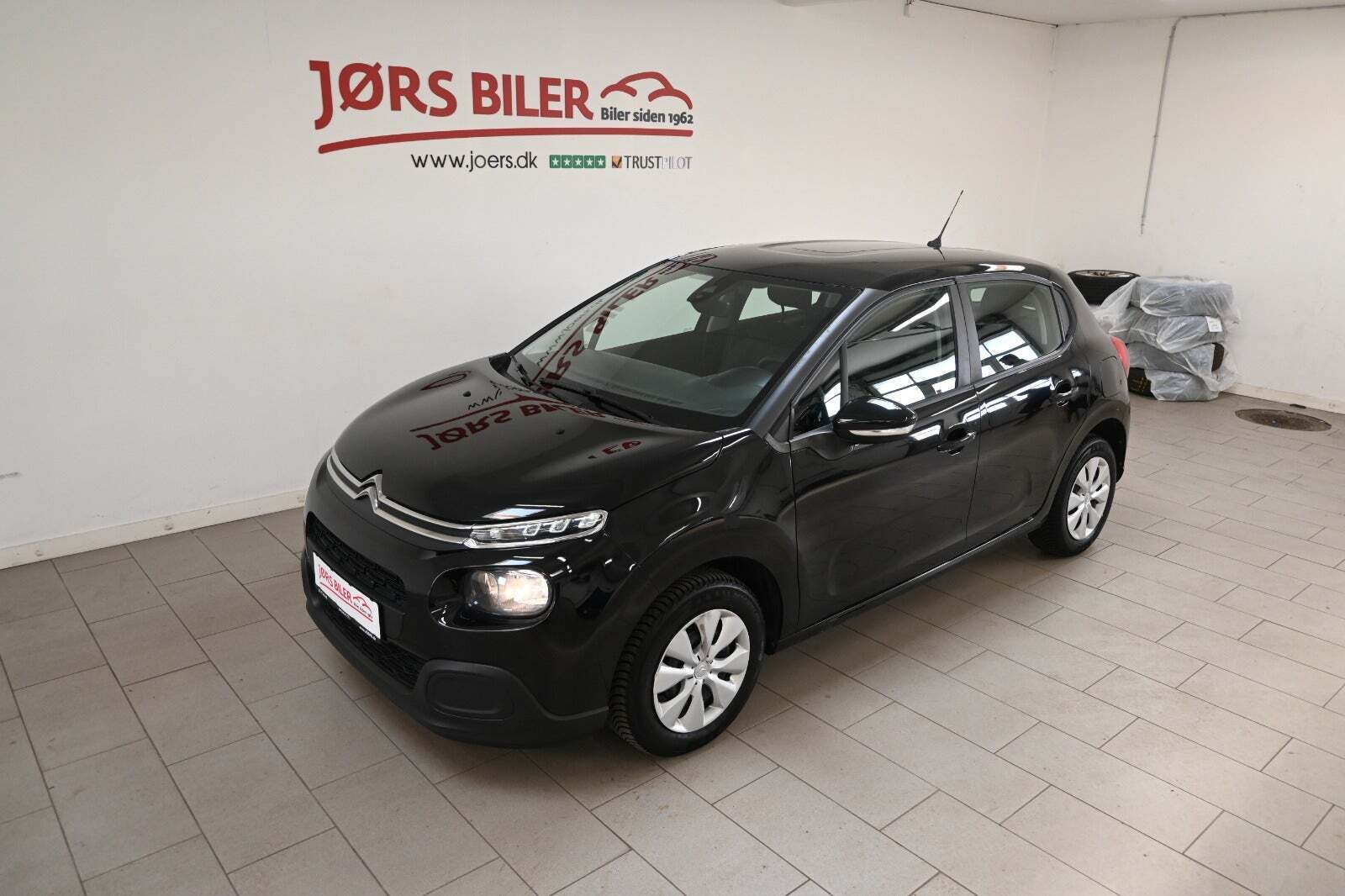 Sort Citroën C3 fra 2019