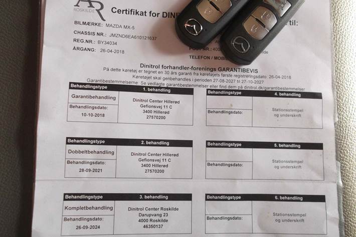 undefined Mazda MX-5 fra 2018