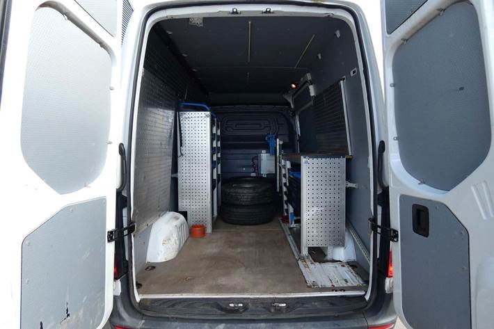 Hvid Mercedes Sprinter 316 fra 2020