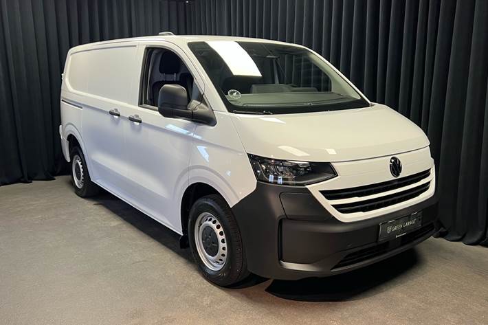 Hvid VW e-Transporter fra 2025