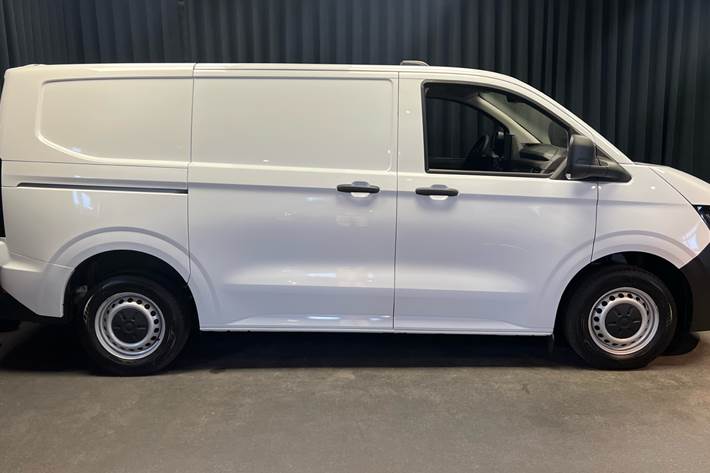 Hvid VW e-Transporter fra 2025