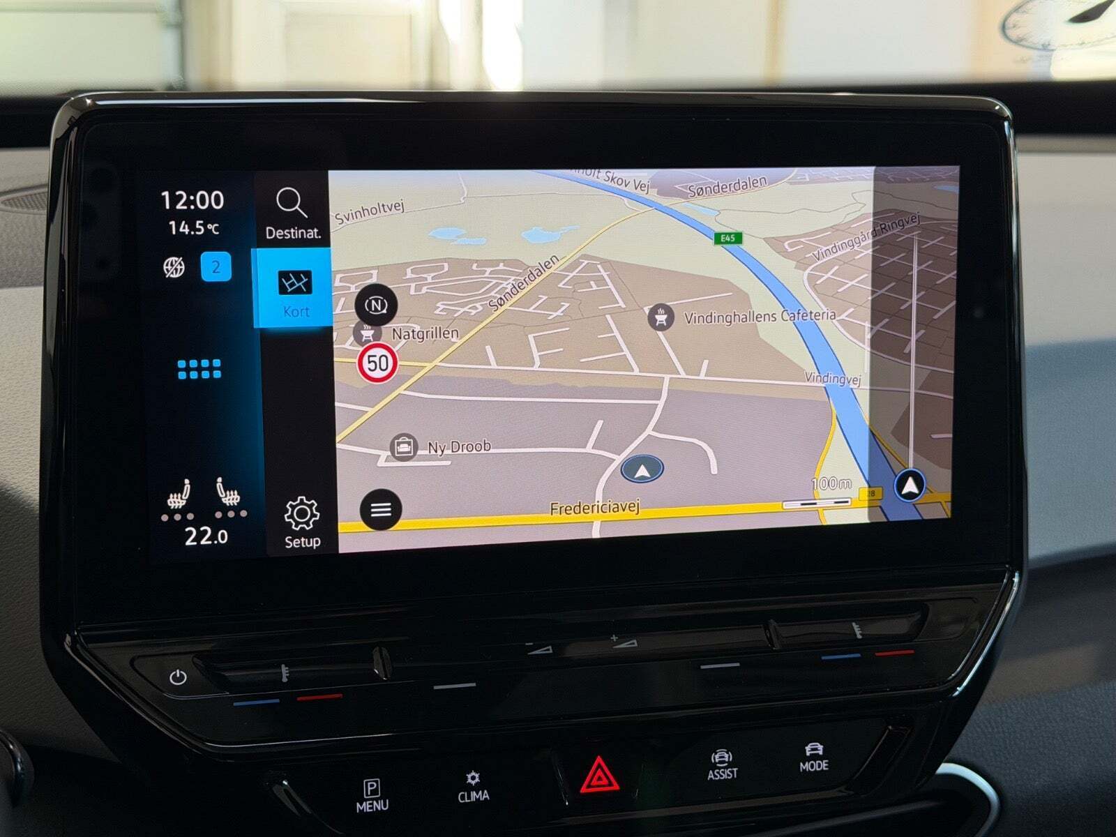 Grå VW ID.3 fra 2022