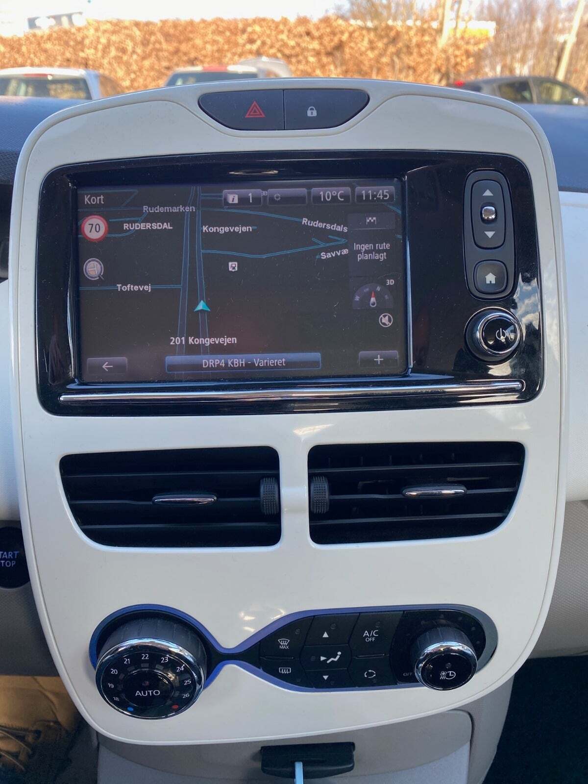 Hvid Renault Zoe fra 2017