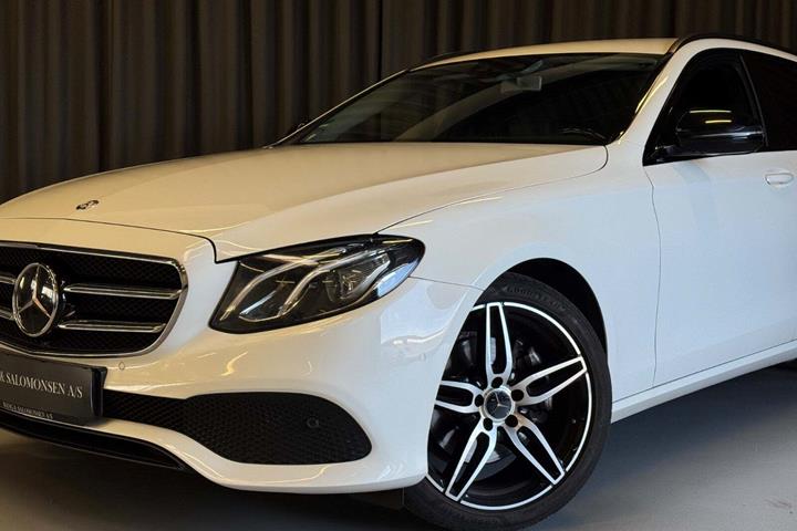 Hvid Mercedes E220 d fra 2016