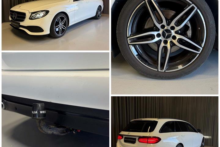 Hvid Mercedes E220 d fra 2016