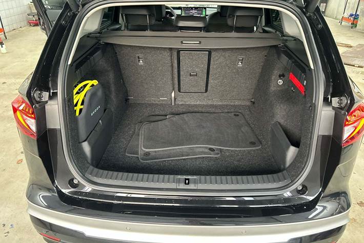 Sort Skoda Enyaq fra 2026