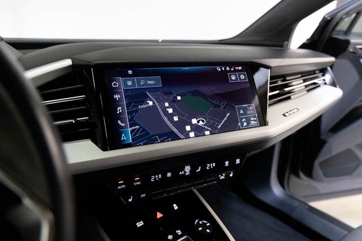 Sort Audi Q4 e-tron fra 2024