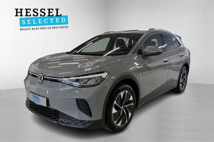 Grå VW ID.4 fra 2022 set udefra