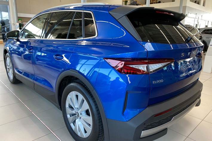 Blå Skoda Elroq fra 2026