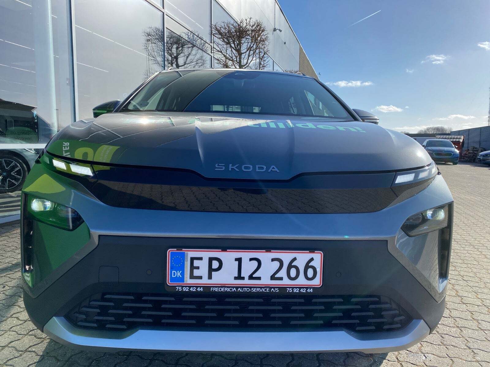 Grå Skoda Elroq fra 2025