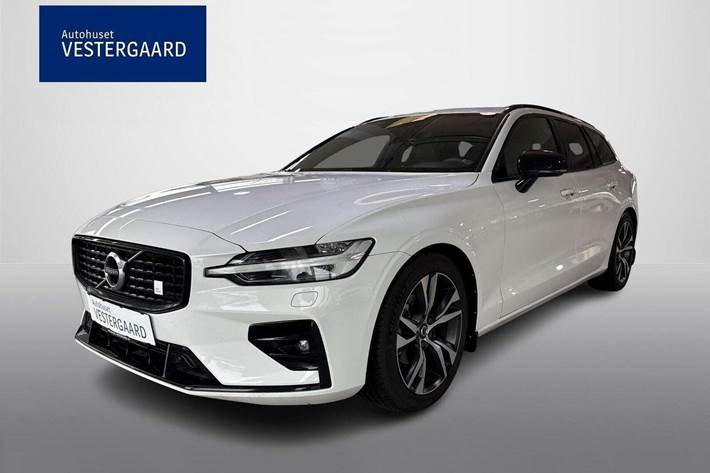 Hvid Volvo V60 fra 2020