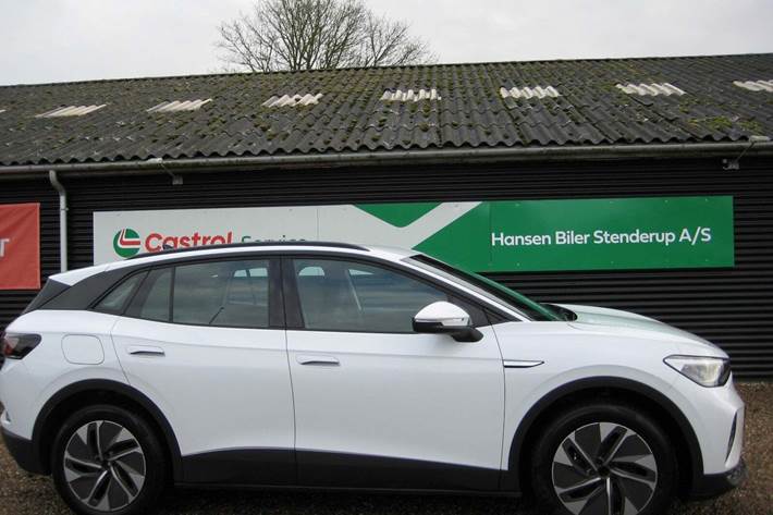 Hvid VW ID.4 fra 2021