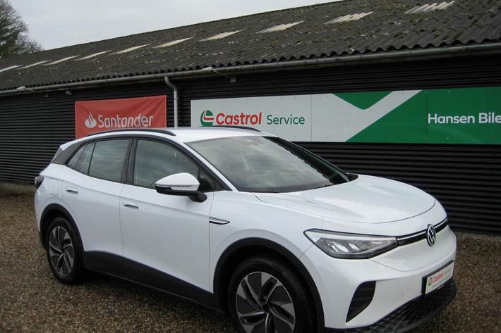 Hvid VW ID.4 fra 2021