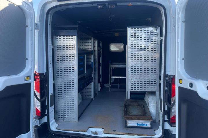 Hvid Ford Transit 350 L2 Van fra 2021