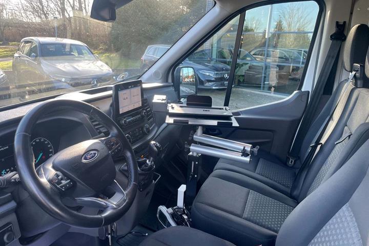 Hvid Ford Transit 350 L2 Van fra 2021