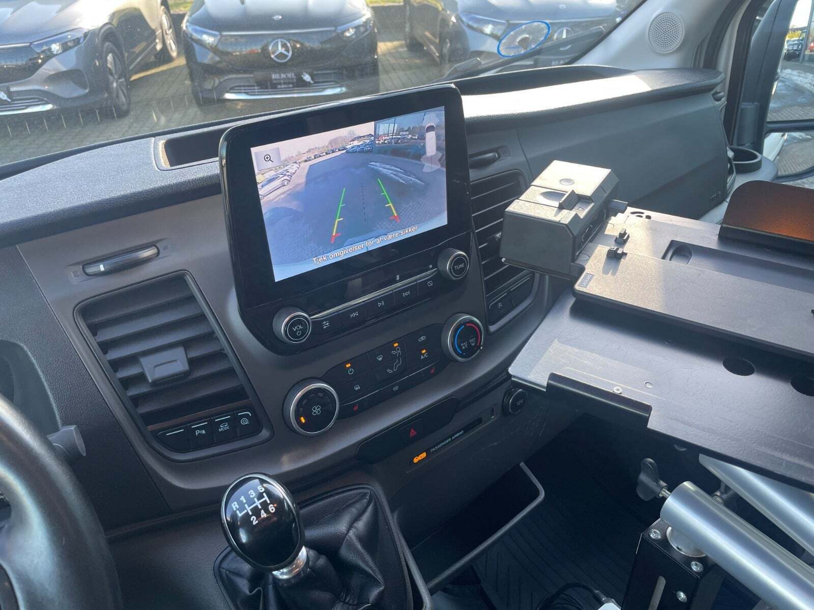 Hvid Ford Transit 350 L2 Van fra 2021