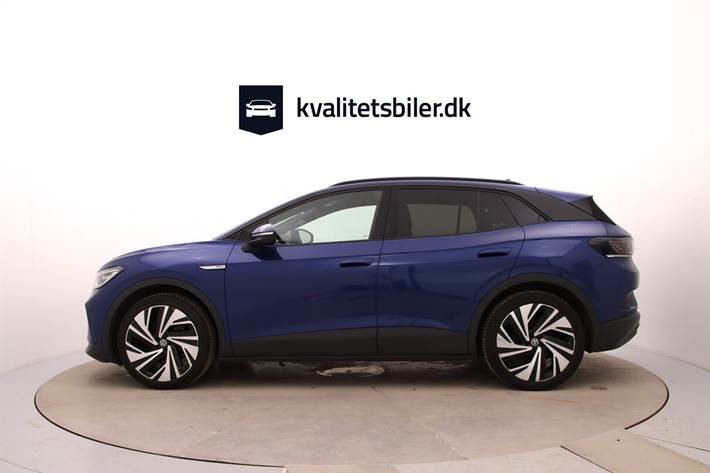 Blå VW ID.4 fra 2021