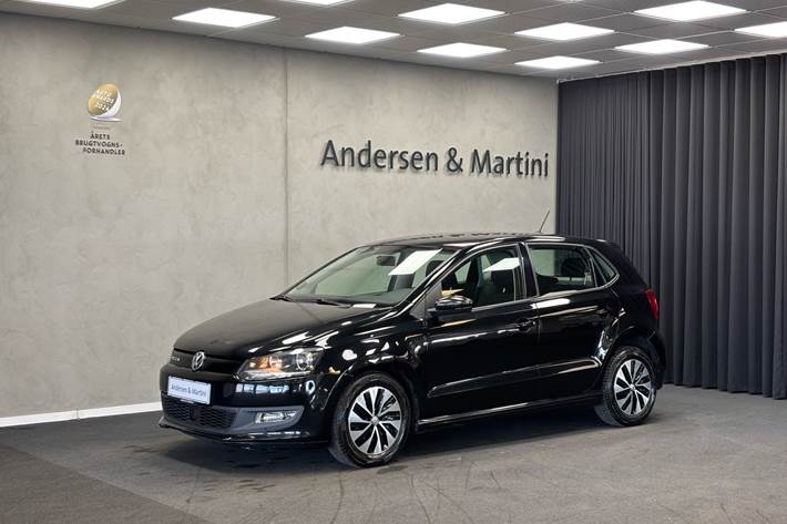 Sort VW Polo fra 2016